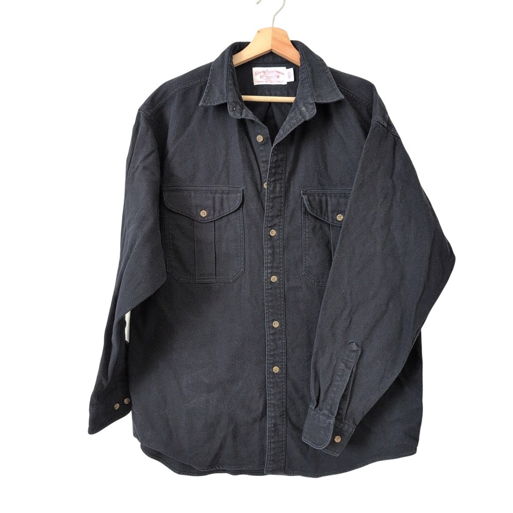 C.C. Filson Co Seattle Mens Long Sleeve Button Up Blanket Flannel Work Shirt L
